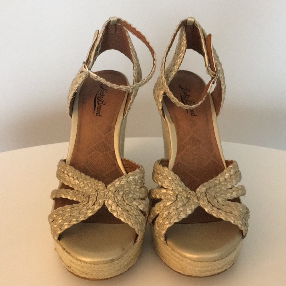 Lucky Brand Gold Wedge’s